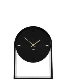 Kartell - Air du Temps Tischuhr - schwarz - indoor