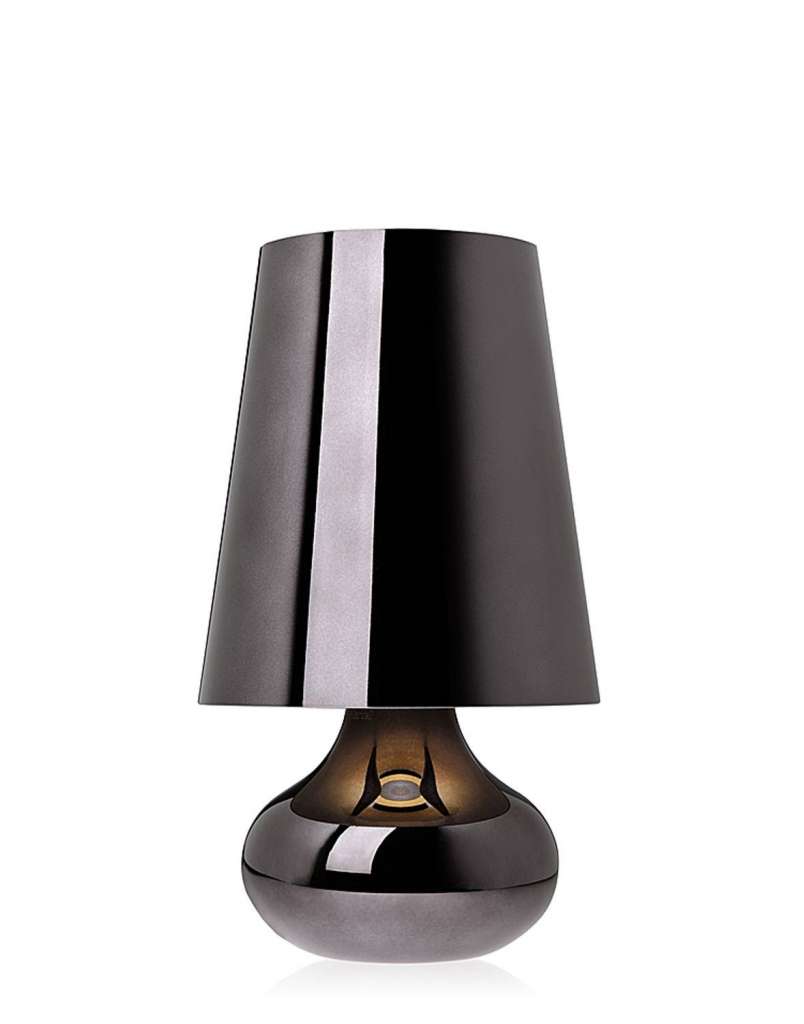 Kartell - Cindy Tischleuchte - metallisches grau - indoor