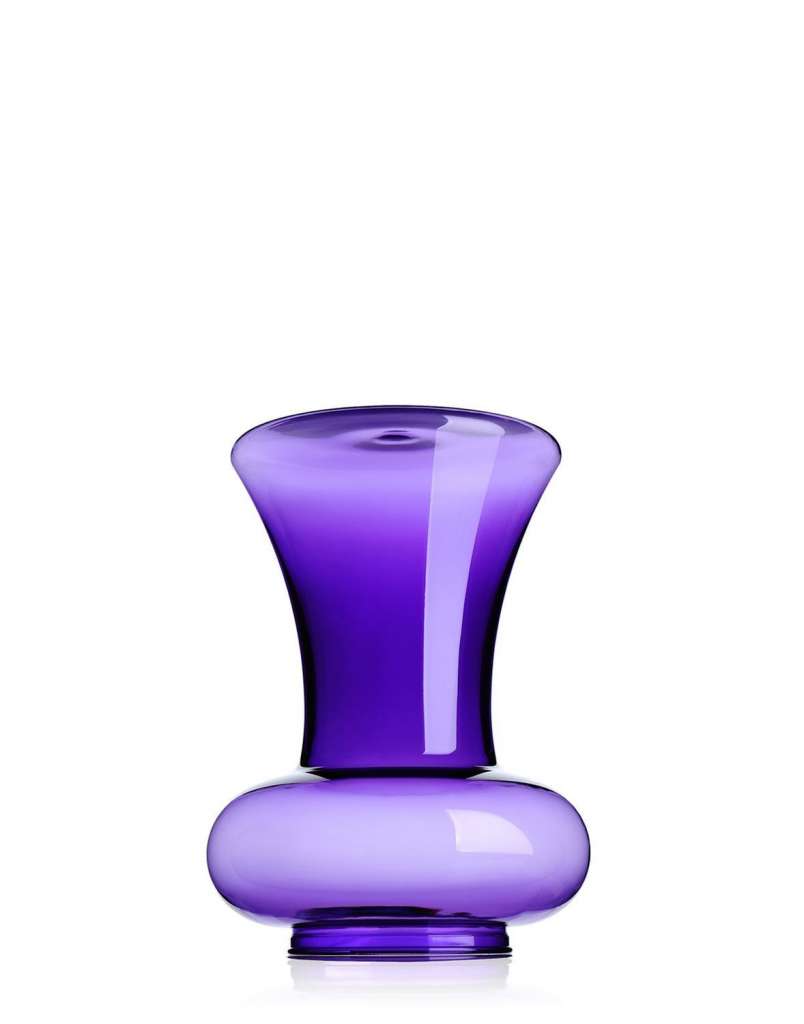 Kartell - La Boheme Hocker - violett - Form 2 - indoor