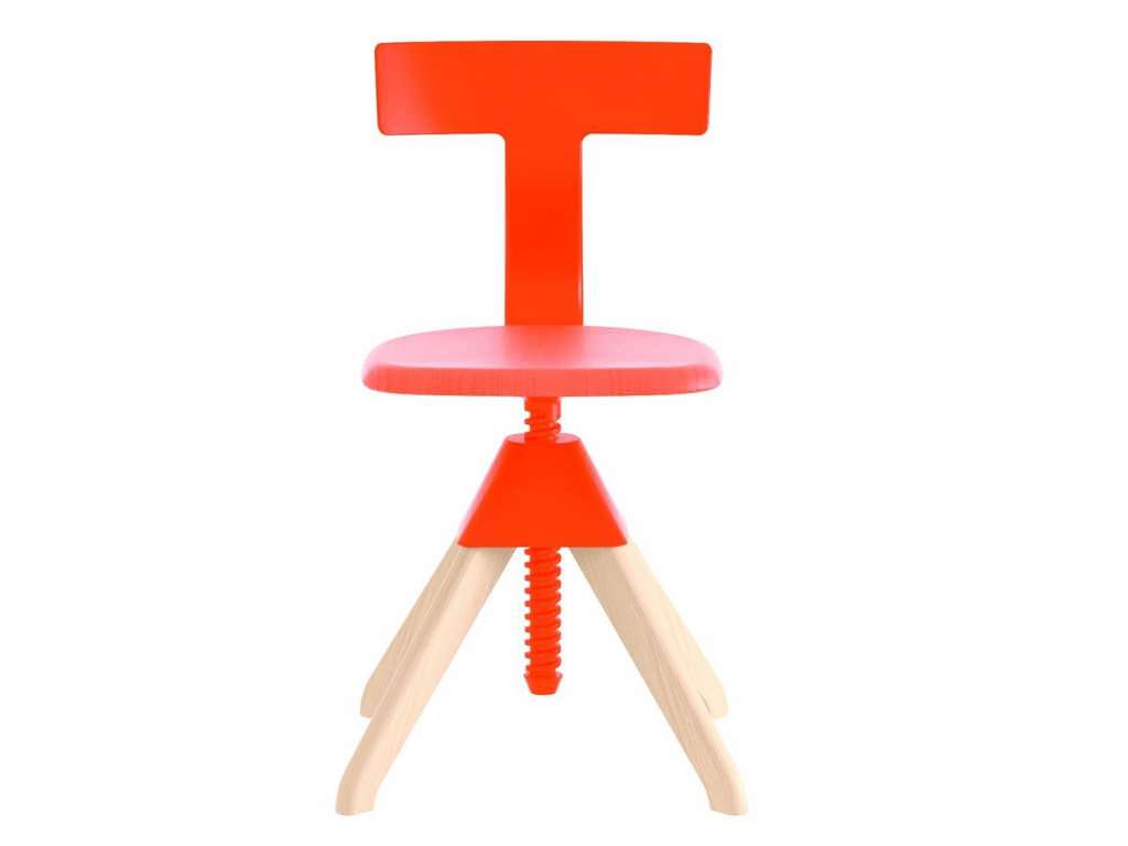 Magis - Tuffy Stuhl - naturfarben 7011/orange 1780 C/orange - indoor
