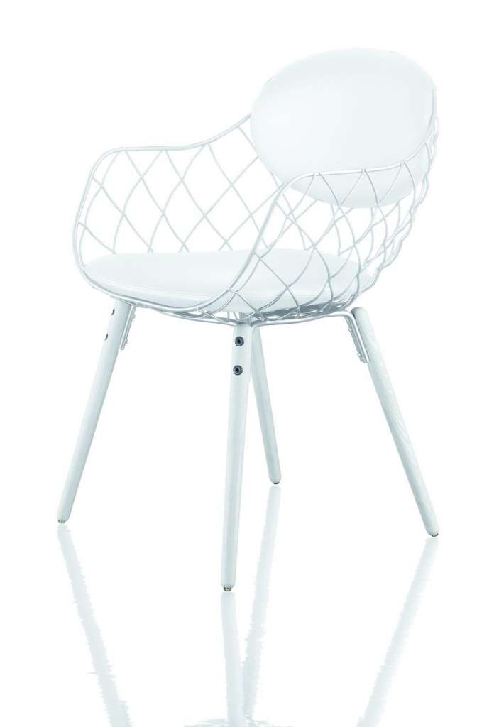 Magis - Piña Sessel Halbpolster - weiss 5108 - indoor