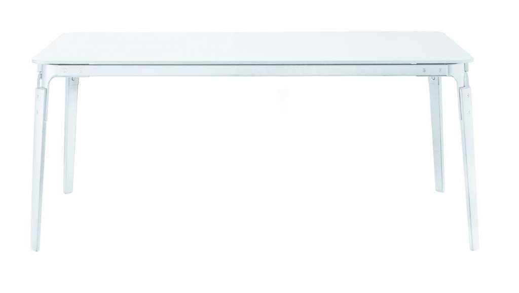 Magis - Steelwood Tisch - weiss 7108 - weiss 5108 - weiss 8500 - 180 x 90 - indoor