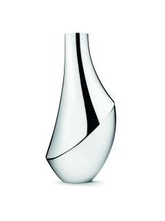 Georg Jensen - Flora Vase Stainless Steel, 50 Cm - indoor