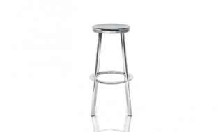 Magis - Déjà-vu Hocker - Aluminium poliert - 76 cm - indoor