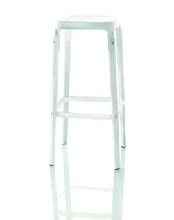 Magis - Steelwood Hocker - weiß - indoor