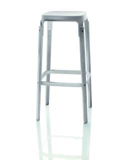 Magis - Steelwood Hocker - grau - indoor