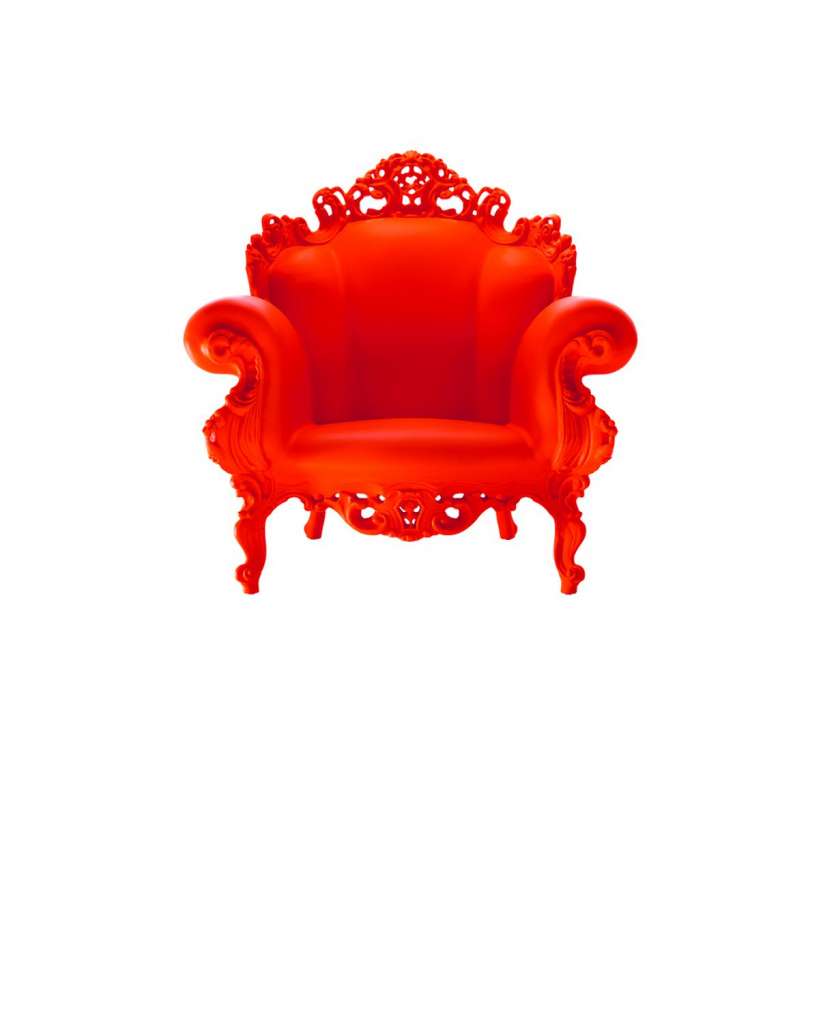 Magis - Proust Loungesessel - rot - outdoor
