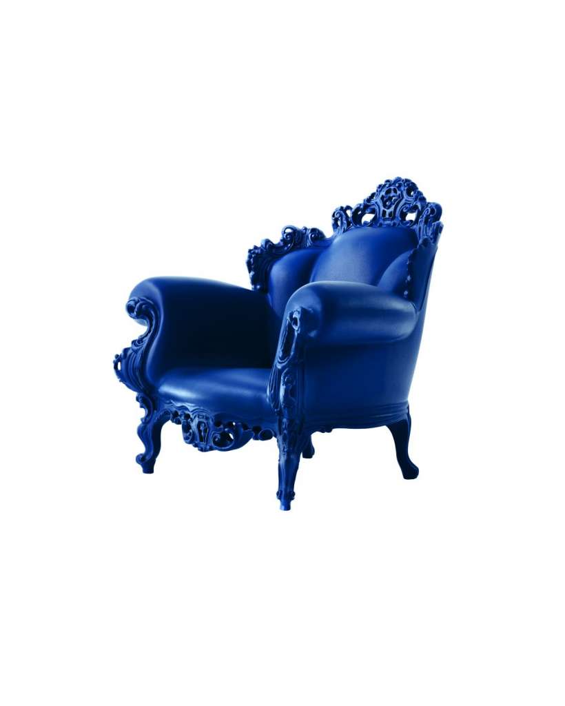 Magis - Proust Loungesessel - blau - outdoor