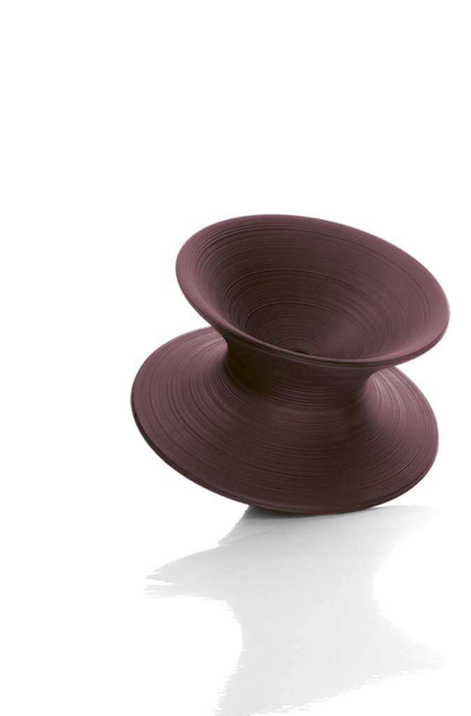 Magis - Spun rotierender Sessel - dunkellila - outdoor