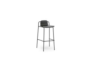 Normann Copenhagen - Studio Barstuhl - H 75 cm - schwarz - indoor