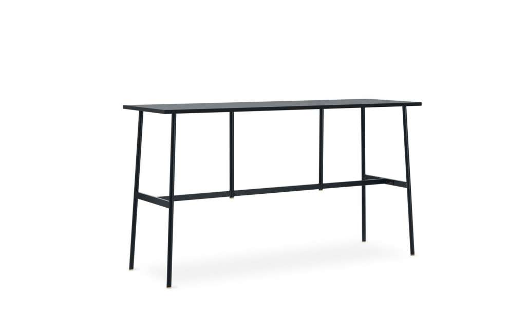 Normann Copenhagen - Union Bartisch - 190 x 60 x H: 105,5 cm - black - indoor