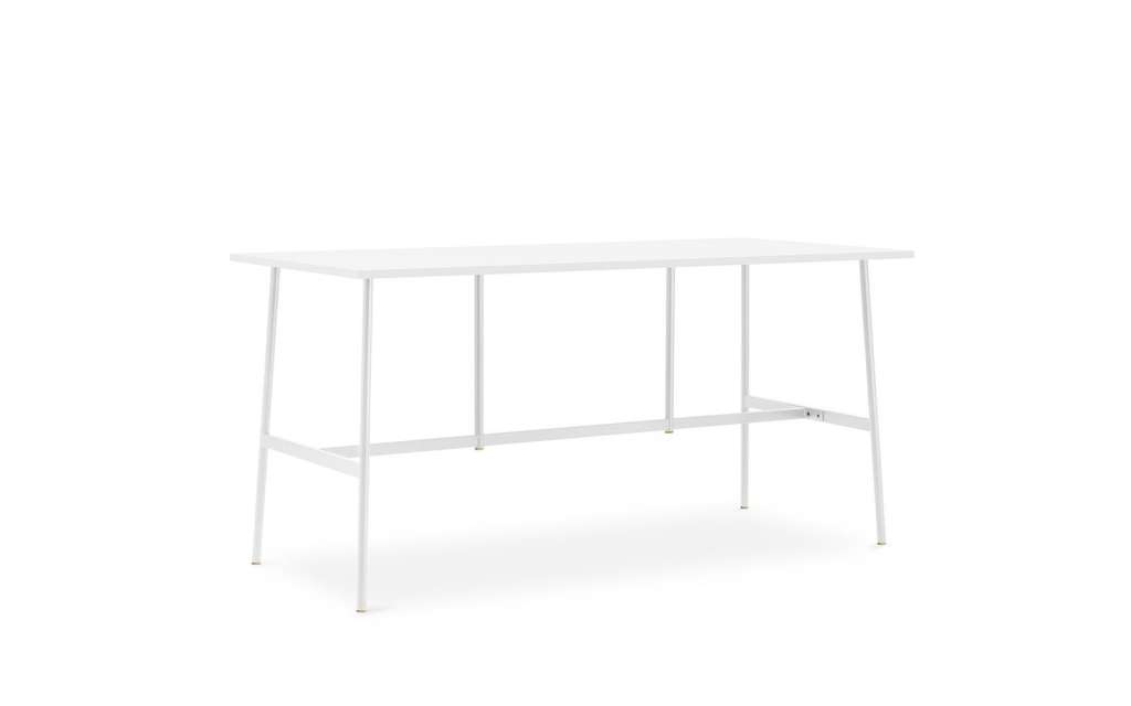 Normann Copenhagen - Union Bartisch - 190 x 90 x H: 105,5 cm - weiß - indoor