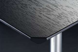USM Haller - Haller Tisch Kitos E2 Plus 160 x 80 cm - höhenverstellbar - Eiche furniert, schwarz lackiert - indoor