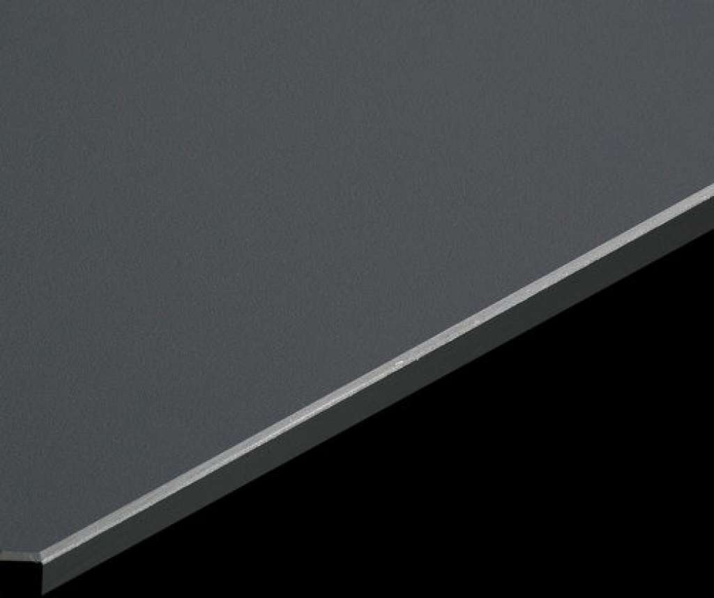 USM Haller - Haller Tisch Kitos E2 Plus 160 x 80 cm - höhenverstellbar - Linoleum Charcoal - indoor