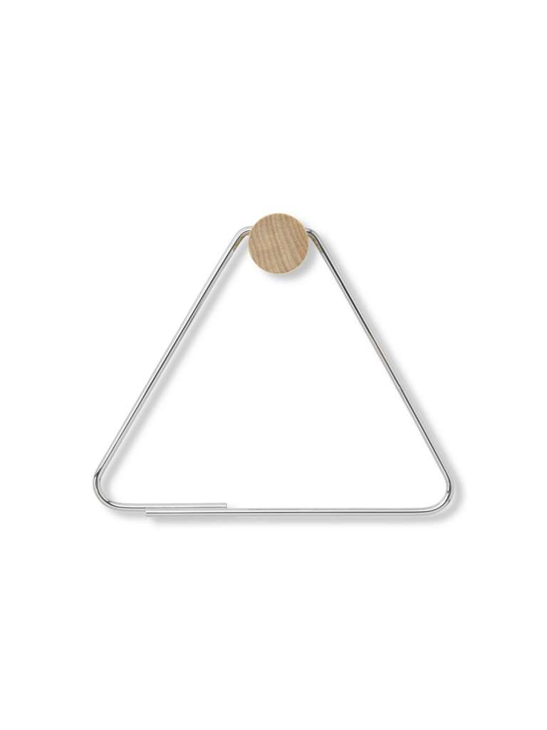 ferm LIVING - Toilettenrollenhalter - chrom - indoor
