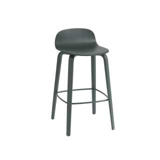 Muuto - Visu Barhocker - Dark Green - klein - indoor