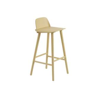 Muuto - Nerd Barhocker - Sand Yellow - indoor