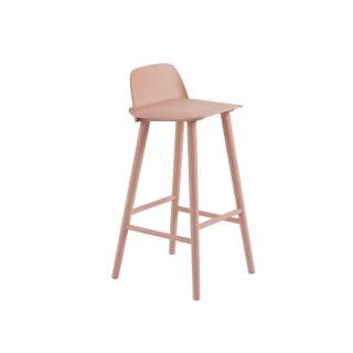 Muuto - Nerd Barhocker - Tan Rose - indoor