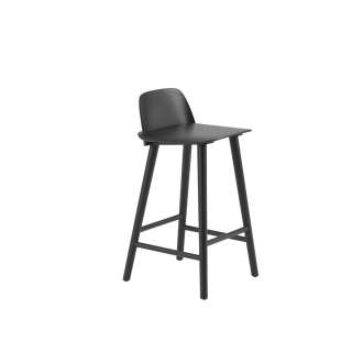 Muuto - Nerd Barhocker - Black - 65 cm - indoor