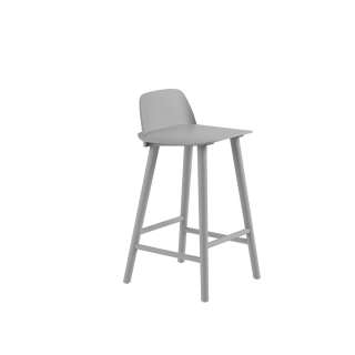 Muuto - Nerd Barhocker - Grey - 65 cm - indoor