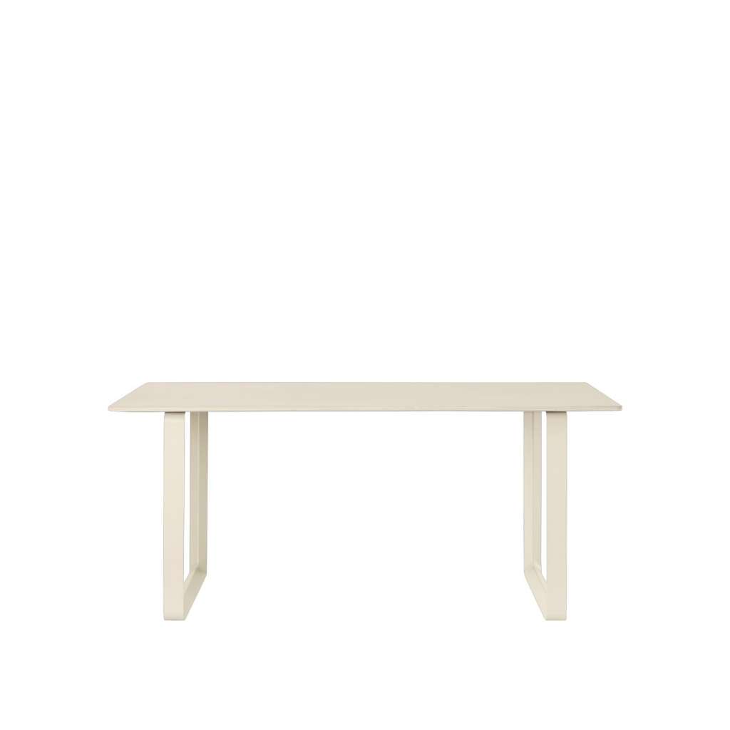 Muuto - 70/70 Tisch - Sand - Gestell sand - S - indoor