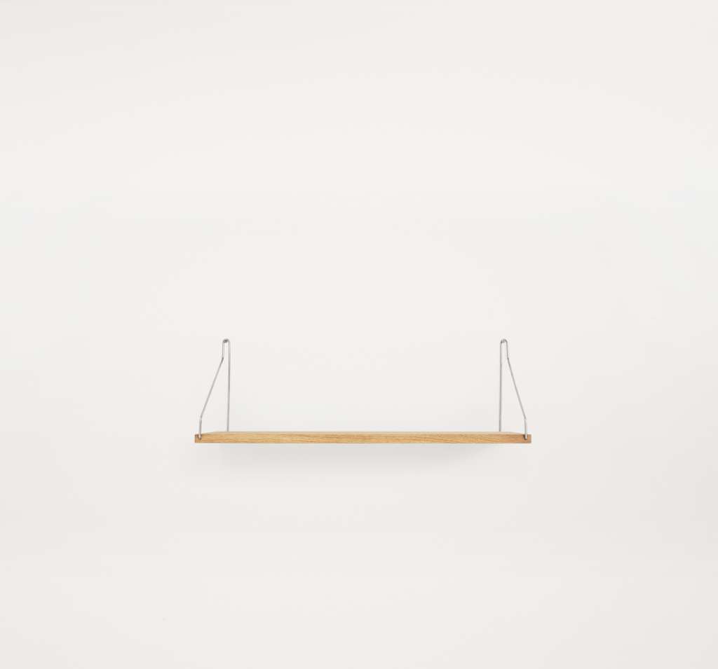 Frama - Shelf Regal - Natur - 60 x 20 cm - Edelstahl - indoor