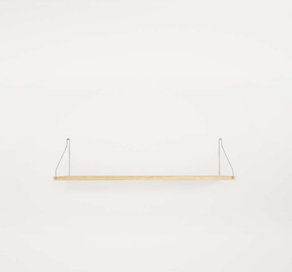 Frama - Shelf Regal - Natur - 80 x 20 cm - Edelstahl - indoor
