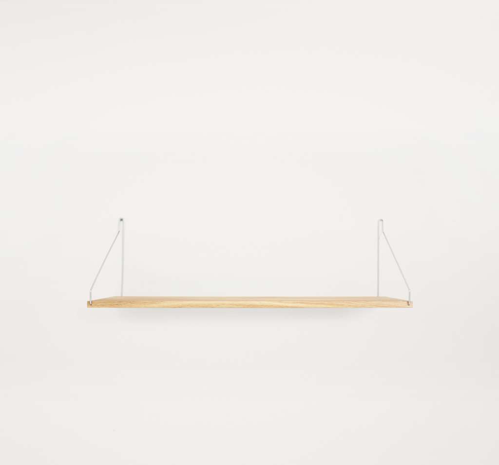 Frama - Shelf Regal - Natur - 80 x 27 cm - Edelstahl - indoor