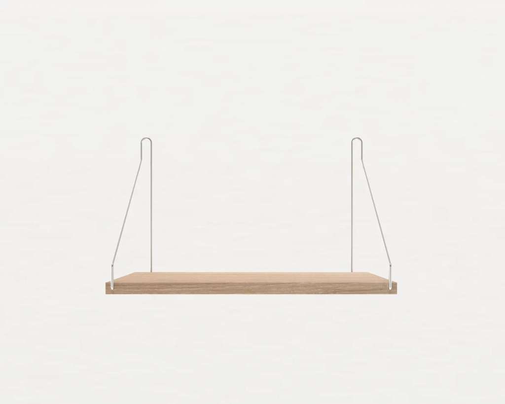 Frama - Shelf Regal - Eiche Hell - 40 x 27 cm - Edelstahl - indoor