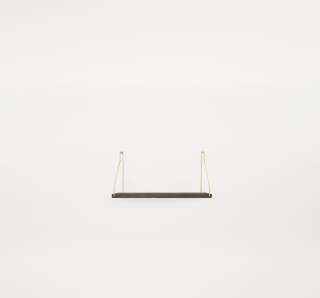 Frama - Shelf Regal - Eiche dunkel - 40 x 20 cm - Messing - indoor