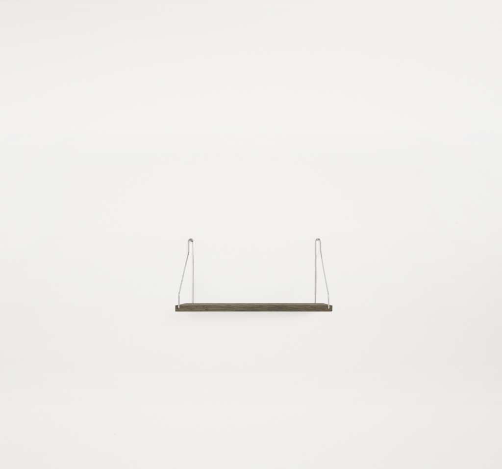 Frama - Shelf Regal - Eiche dunkel - 40 x 20 cm - Edelstahl - indoor