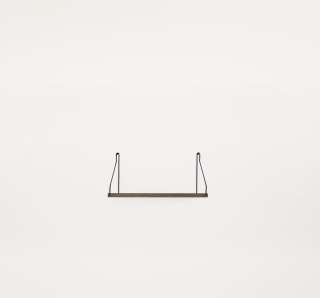 Frama - Shelf Regal - Eiche dunkel - 40 x 20 cm - schwarz - indoor
