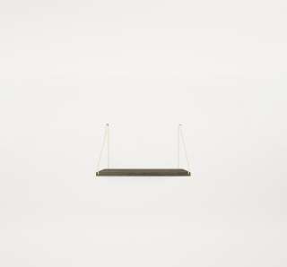 Frama - Shelf Regal - Eiche dunkel - 40 x 27 cm - Messing - indoor