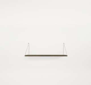Frama - Shelf Regal - Eiche dunkel - 60 x 20 cm - Edelstahl - indoor