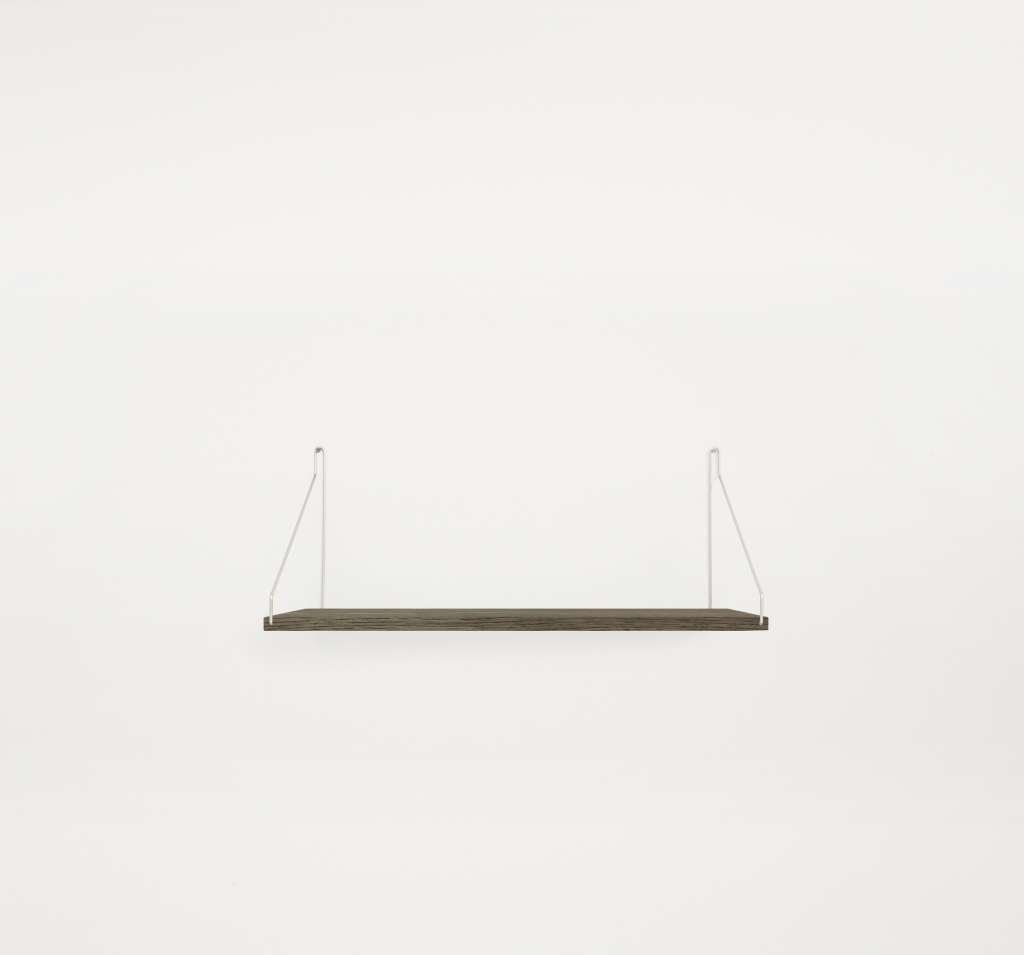 Frama - Shelf Regal - Eiche dunkel - 60 x 27 cm - Edelstahl - indoor