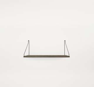 Frama - Shelf Regal - Eiche dunkel - 60 x 27 cm - schwarz - indoor