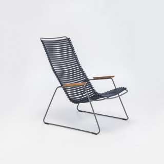 Houe - Click Lounge Stuhl - dunkelblau 91 - outdoor
