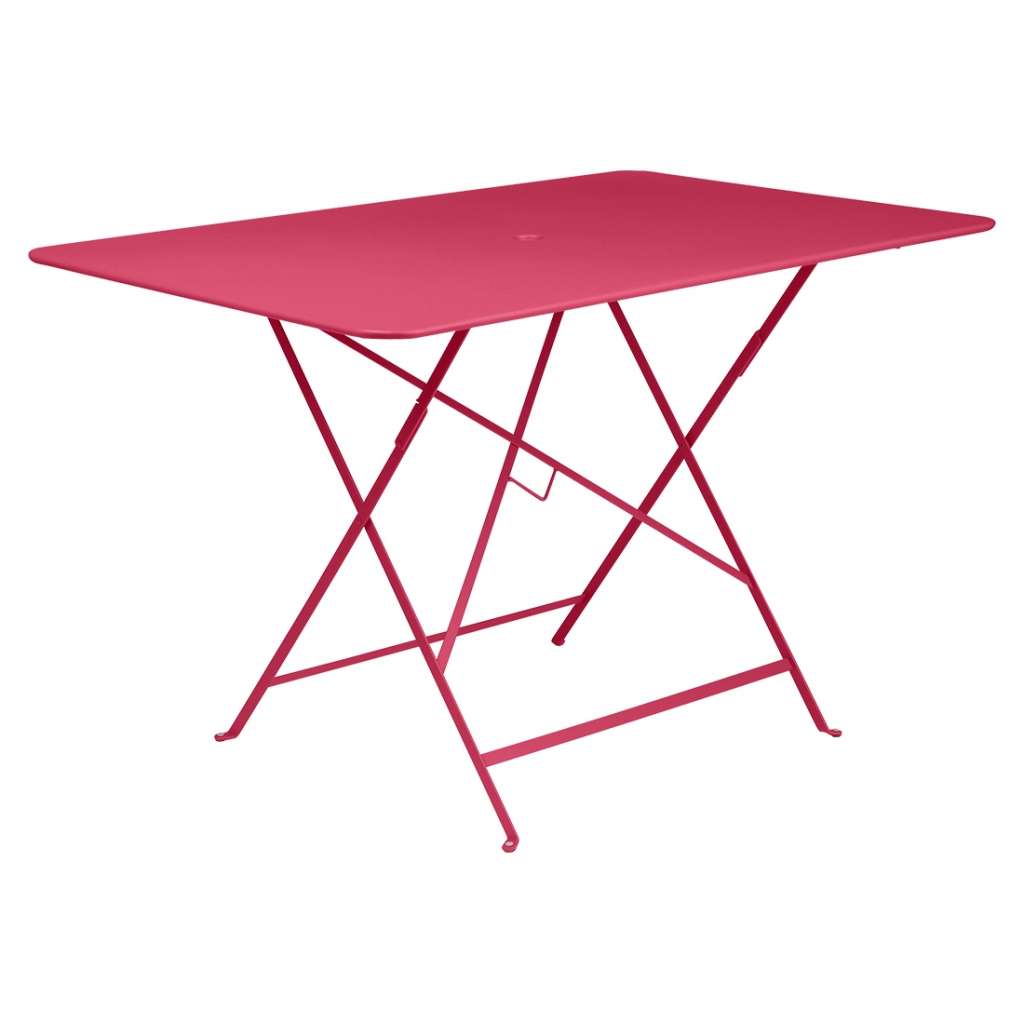 Fermob - BISTRO Klapptisch viereckig - 93 Rose Praline - 117 x 77 cm - indoor