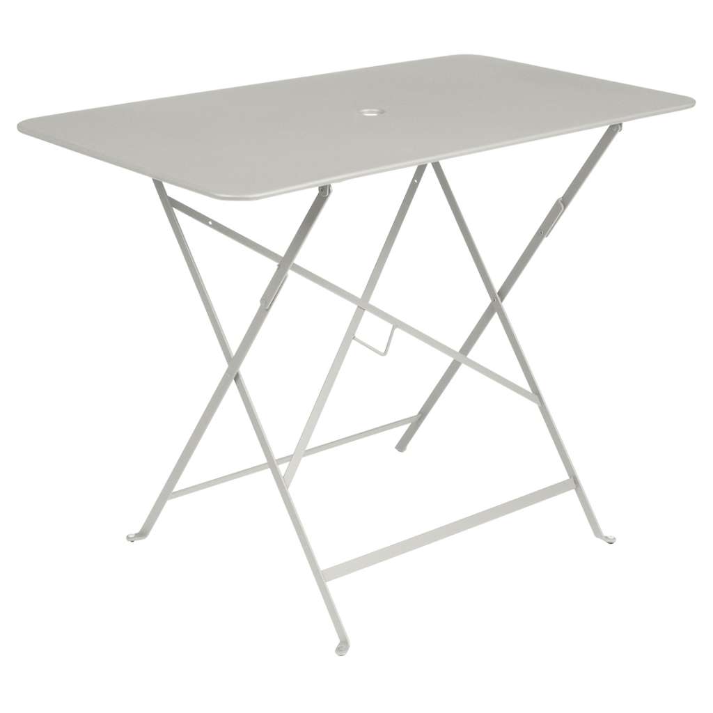 Fermob - BISTRO Klapptisch viereckig - A5 Lehmgrau - 97 x 57 cm - indoor