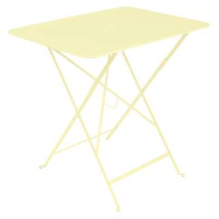 Fermob - BISTRO Klapptisch viereckig - A6 Zitronensorbet - 77 x 57 cm - indoor