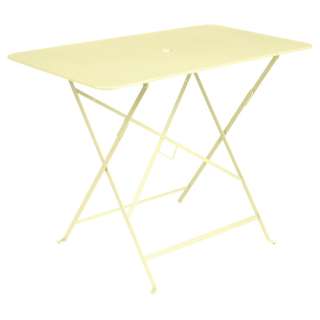 Fermob - BISTRO Klapptisch viereckig - A6 Zitronensorbet - 97 x 57 cm - indoor