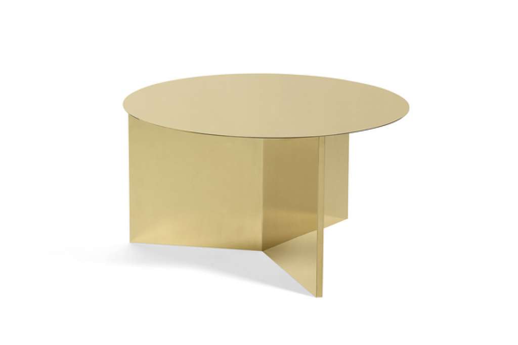 HAY - Slit Tisch - brass - XL - indoor