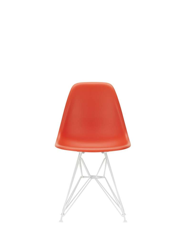 Vitra - DSR Eames Plastic Sidechair - poppy red - indoor