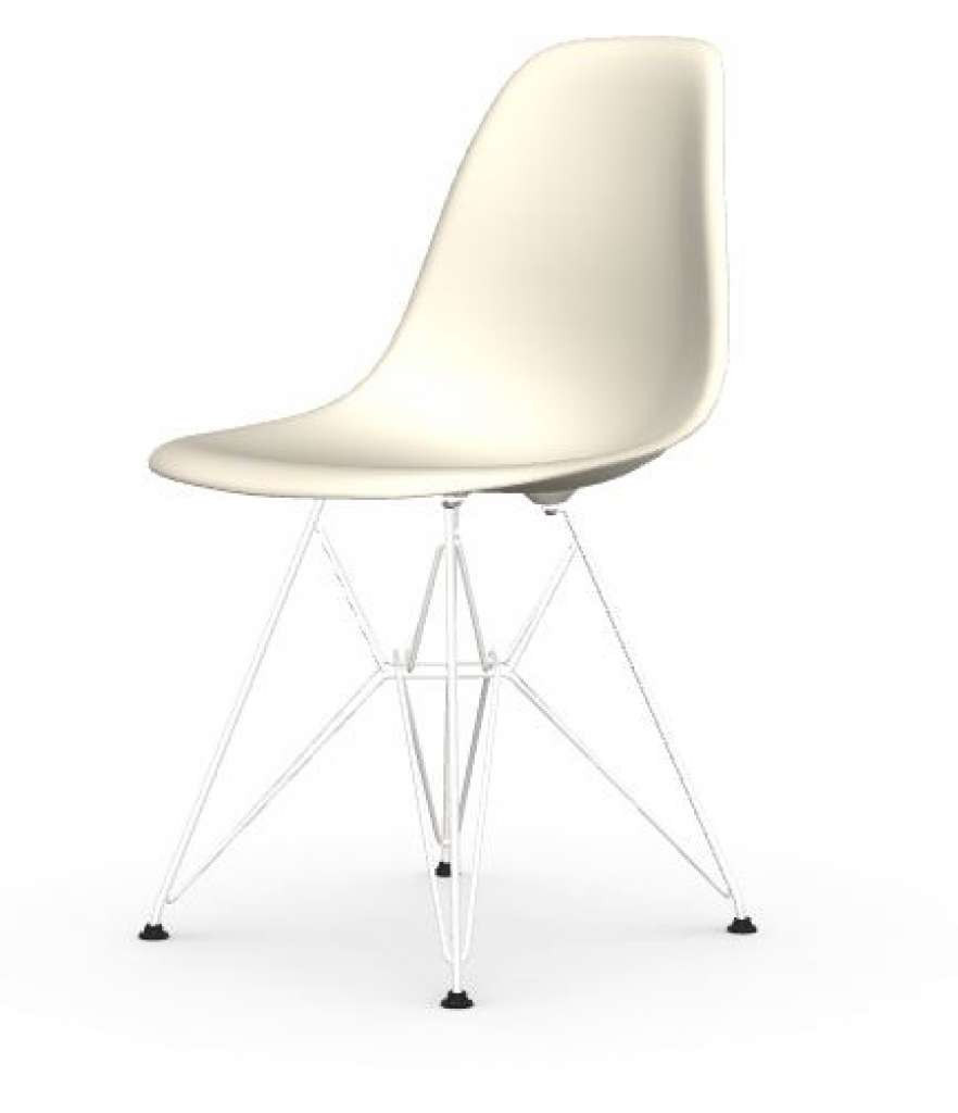 Vitra - DSR Eames Plastic Sidechair - 11 pebble - indoor
