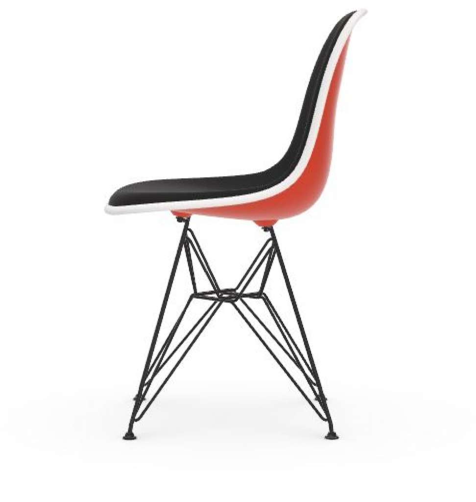 Vitra - DSR mit Vollpolster - 03 poppy red - indoor