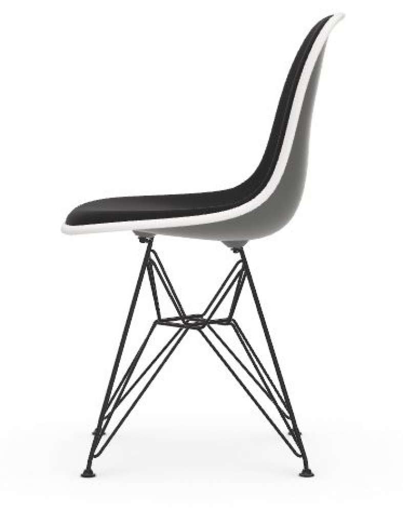 Vitra - DSR mit Vollpolster - 56 granite grey - indoor