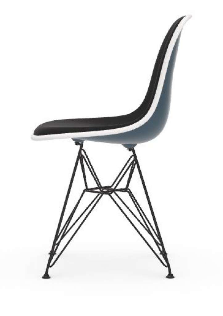 Vitra - DSR mit Vollpolster - 83 sea blue - indoor