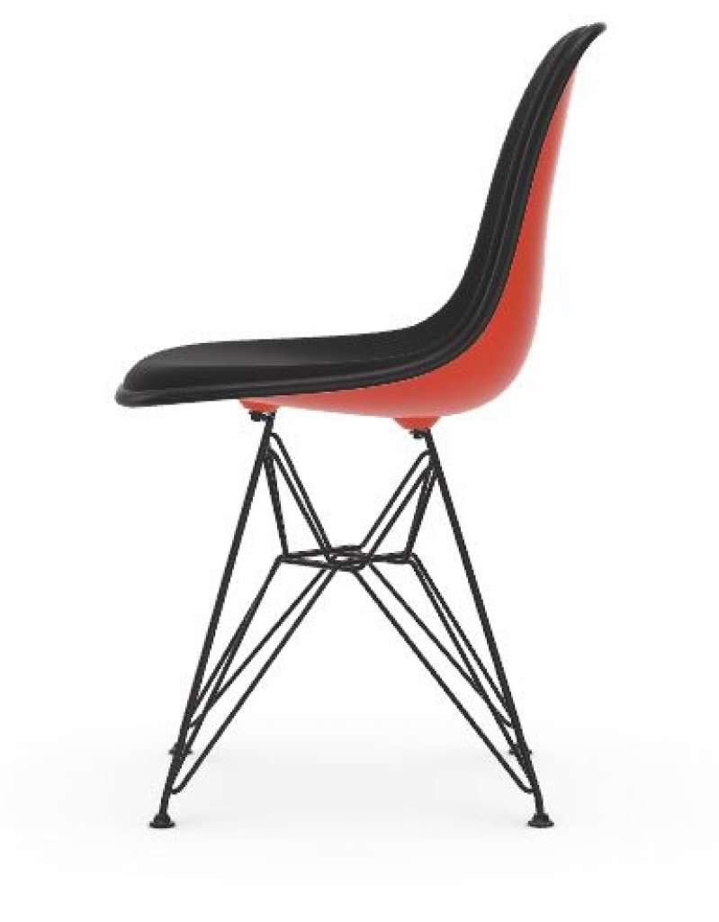 Vitra - DSR mit Vollpolster - 03 poppy red - indoor