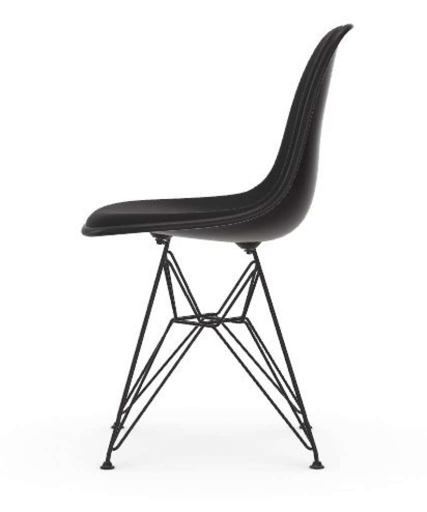 Vitra - DSR mit Vollpolster - 12 deep black - indoor