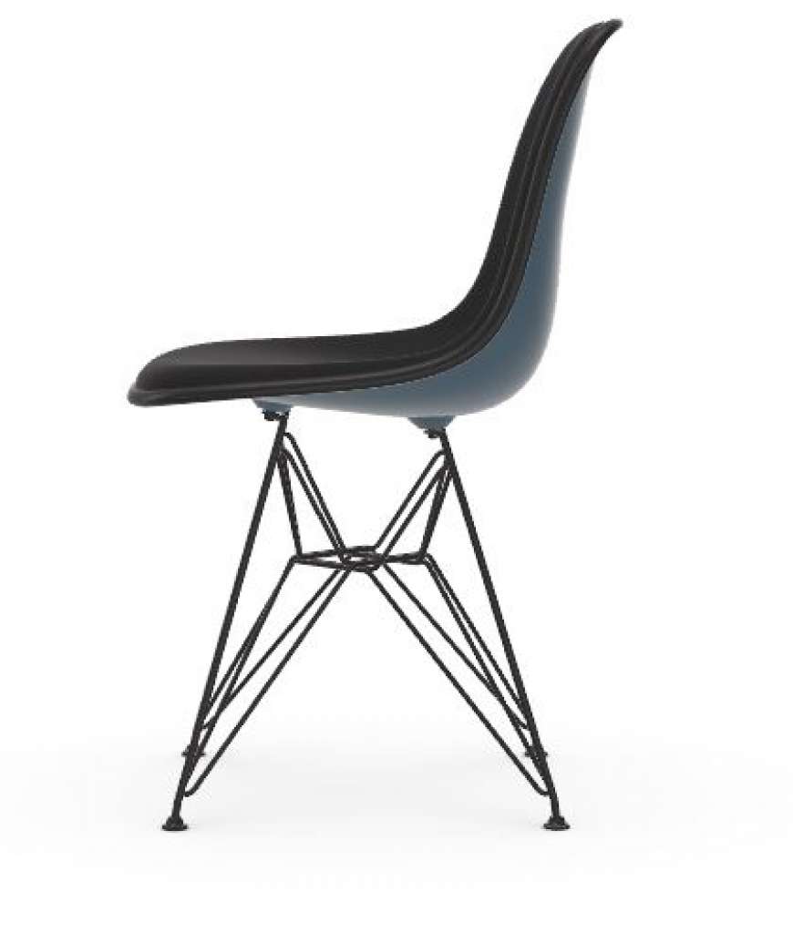 Vitra - DSR mit Vollpolster - 83 sea blue - indoor